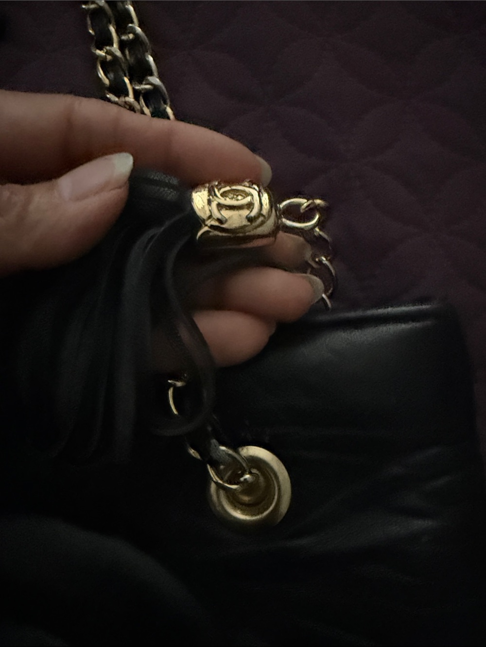 Vintage Quilted Handbag - Picture 3 of 10